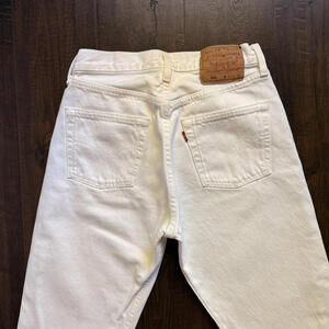 Vintage Levi 501 Jeans 29x32 (26x32) Womens USA Made Cotton 1999 Straight Denim